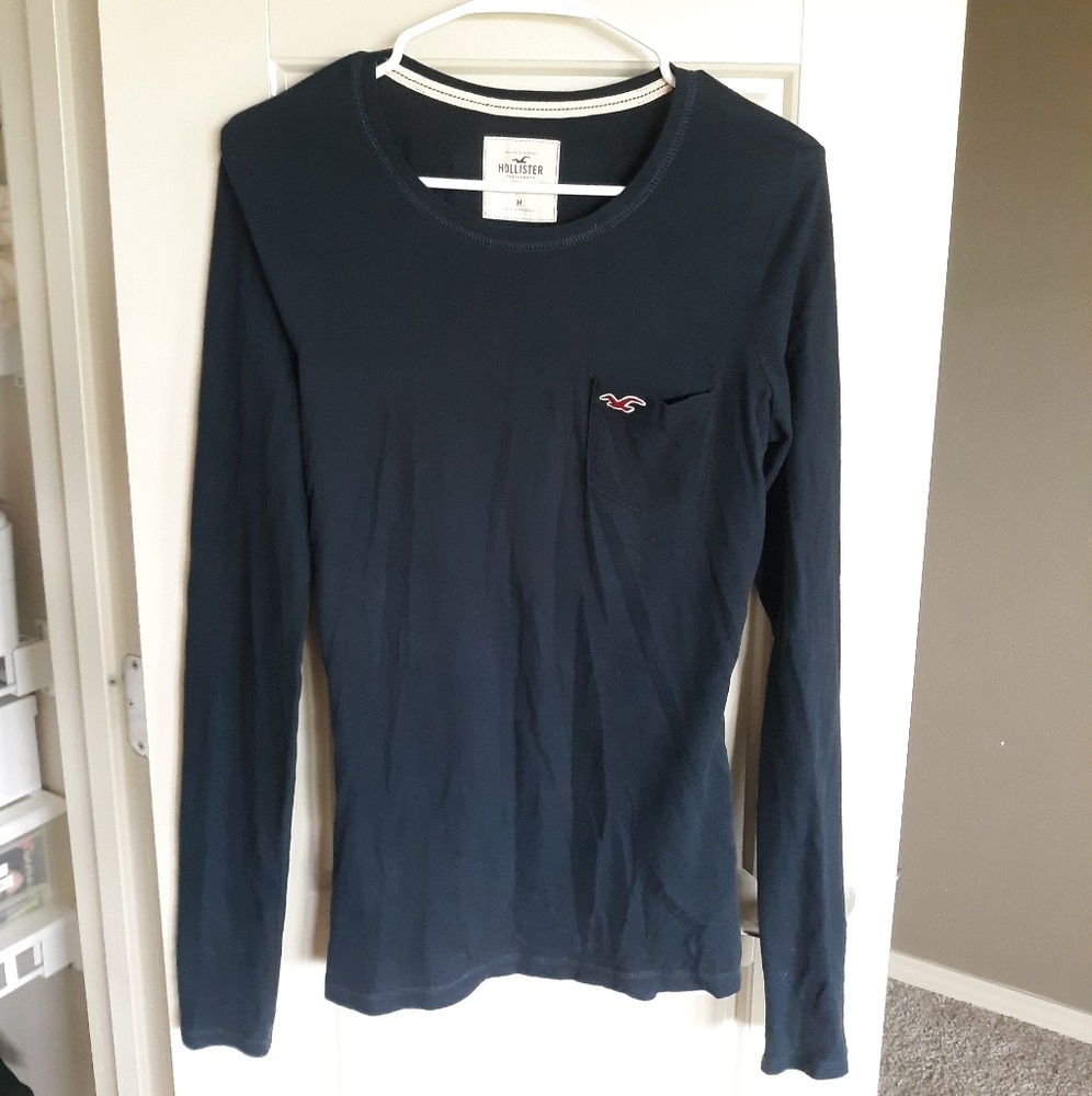 Hollister navy longsleeve